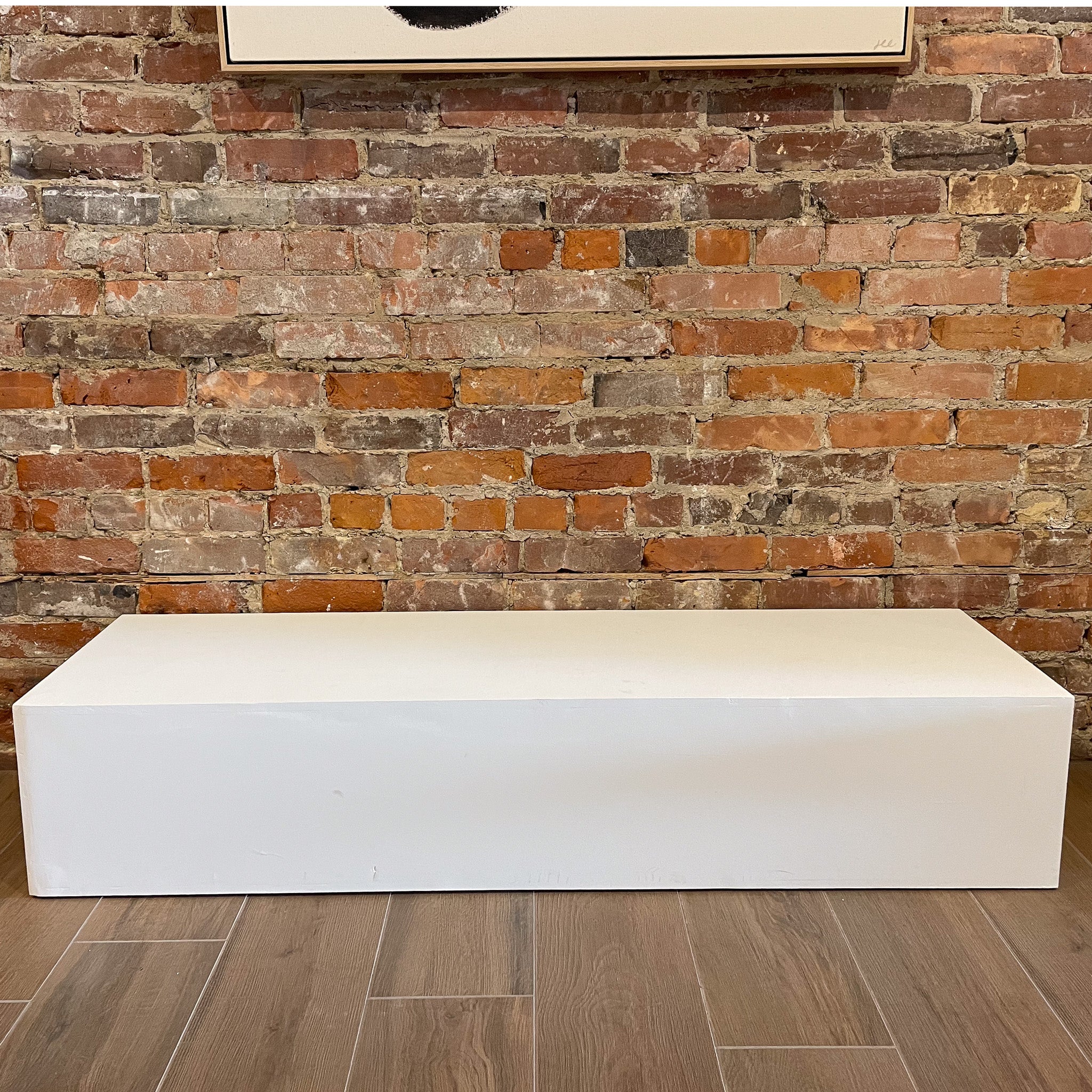 Wood Pedestal - 16"x58" Top - Paint Finish