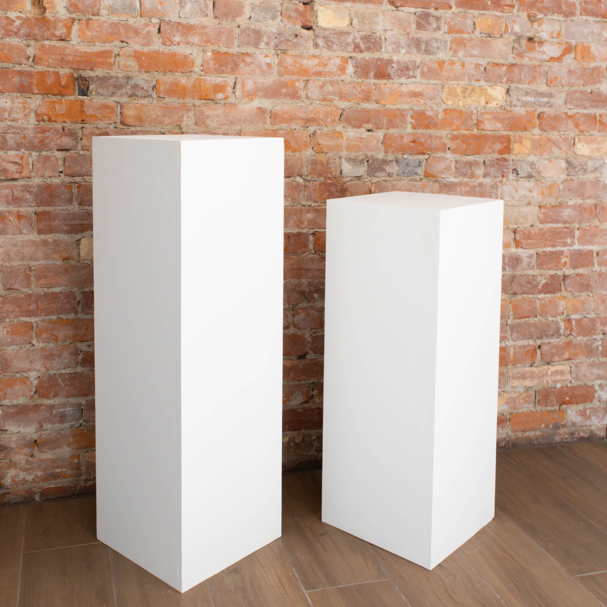 Floor Standing Pedestal - 12"x12" Top - Veneer Finish, Multiple Colors
